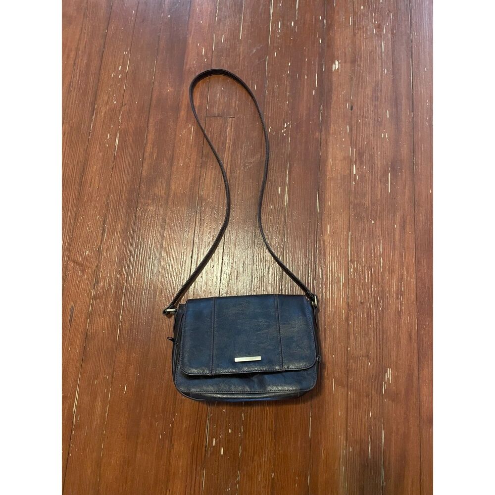 Chocolate Brown Vegan Leather Shoulder Bag